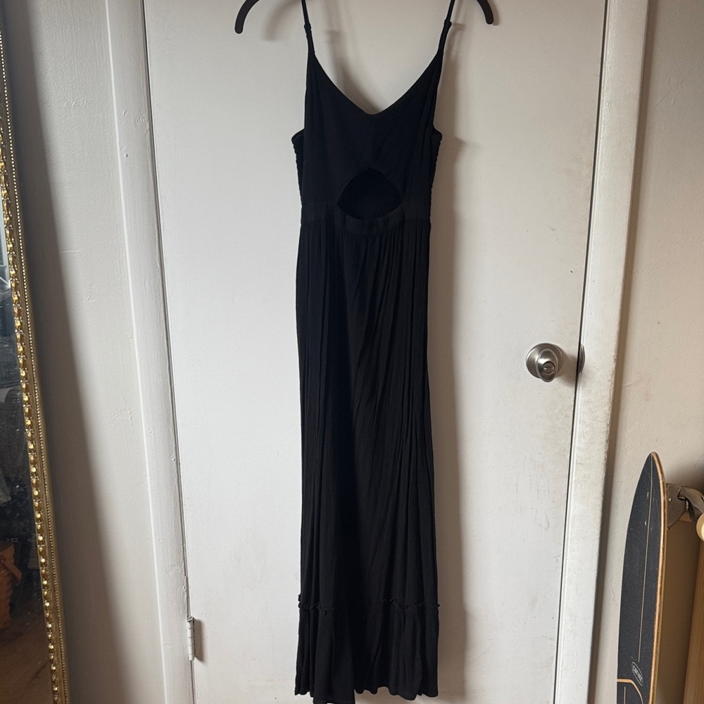 Aerie gauze Black Women's Dress